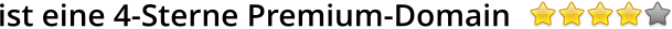 ist eine 4-Sterne Premium-Domain